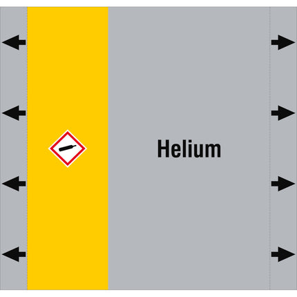 ISO 20560 Pipe Markers  Gas