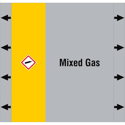 ISO 20560 Pipe Markers  Gas