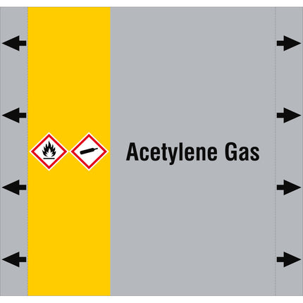 ISO 20560 Pipe Markers  Gas