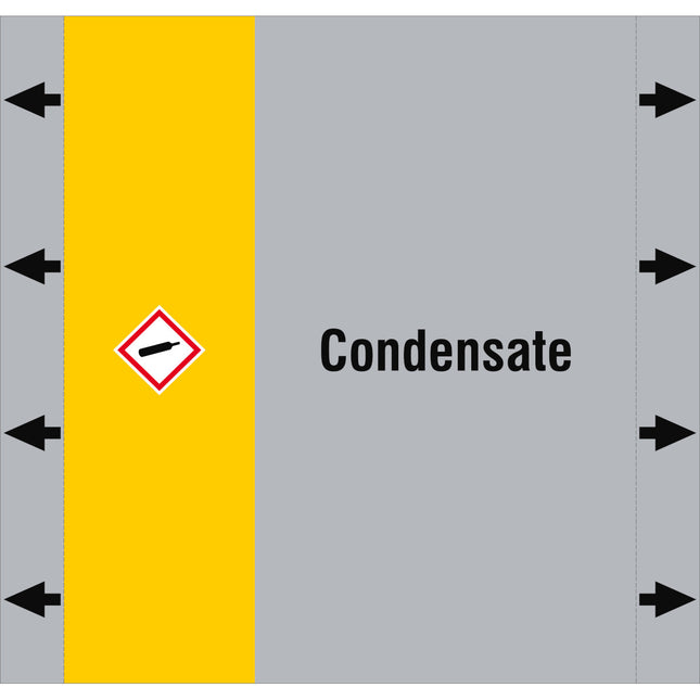 ISO 20560 Pipe Markers  Gas