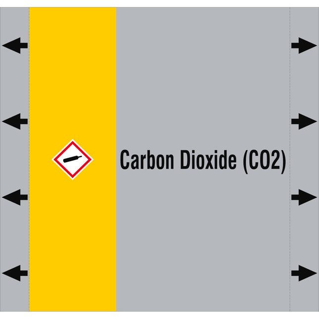ISO 20560 Pipe Markers  Gas