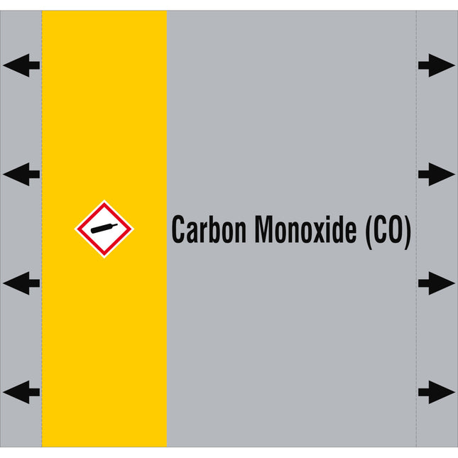 ISO 20560 Pipe Markers  Gas
