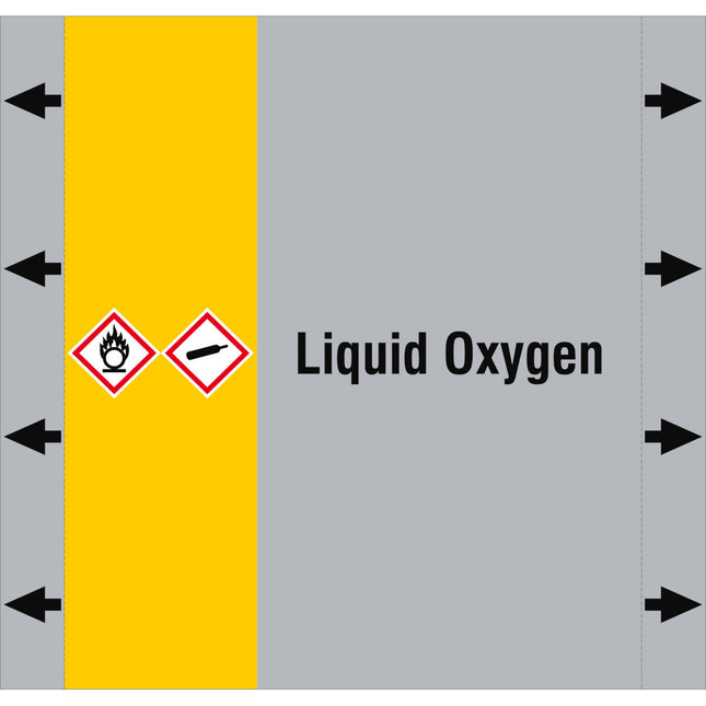 ISO 20560 Pipe Markers  Gas
