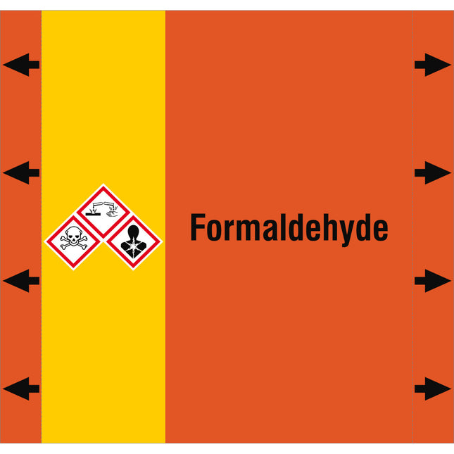 ISO 20560 Pipe Markers  Acids