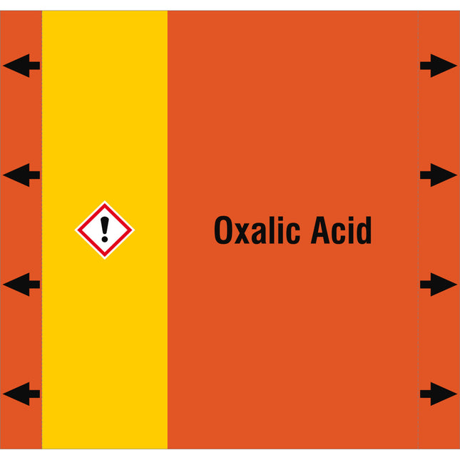ISO 20560 Pipe Markers  Acids