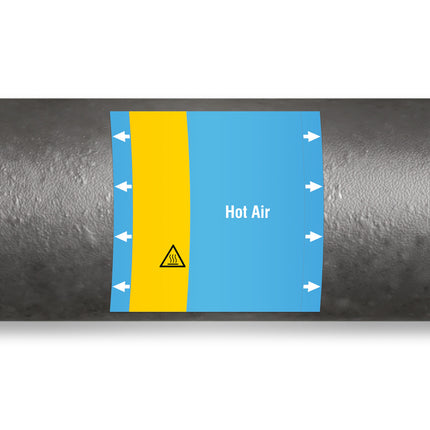 ISO 20560 Pipe Markers  Air