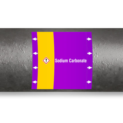 ISO 20560 Pipe Markers  Alkalis