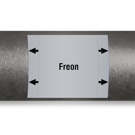 ISO 20560 Pipe Markers  Steam