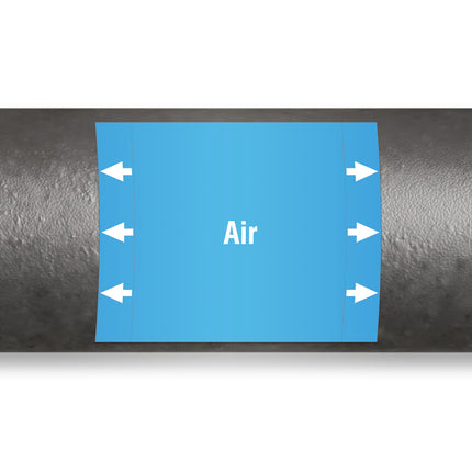 ISO 20560 Pipe Markers  Air