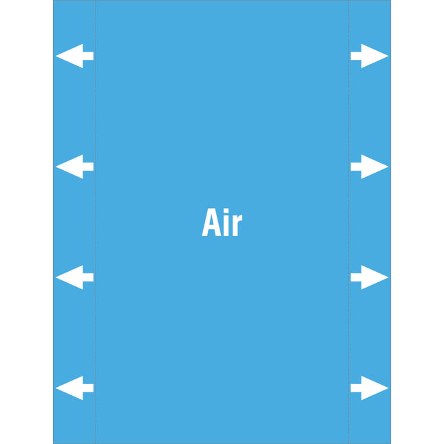 ISO 20560 Pipe Markers  Air