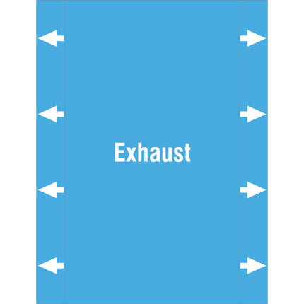 ISO 20560 Pipe Markers  Air