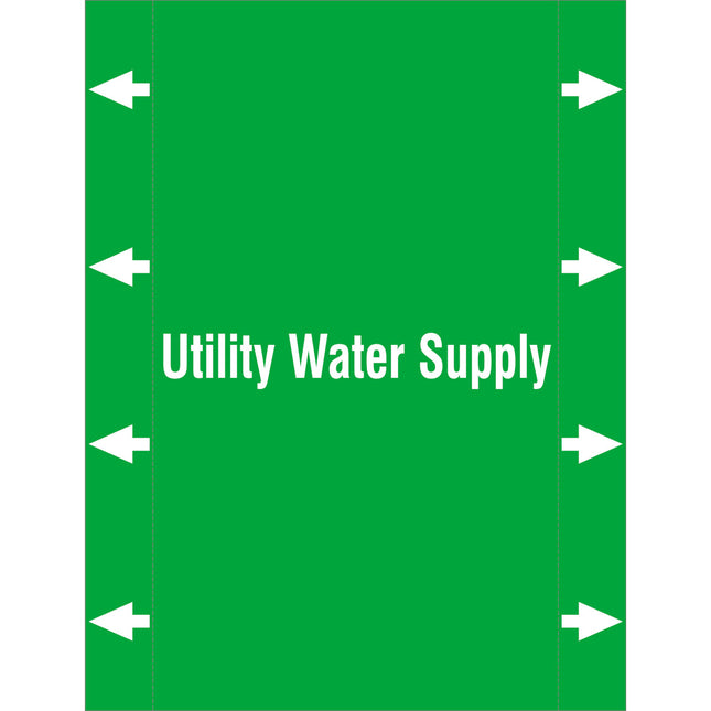 ISO 20560 Pipe Markers  Water
