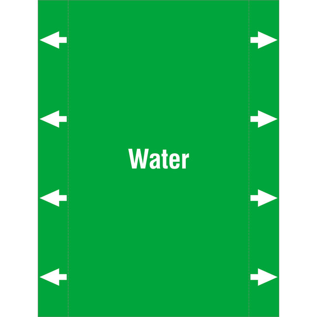 ISO 20560 Pipe Markers  Water