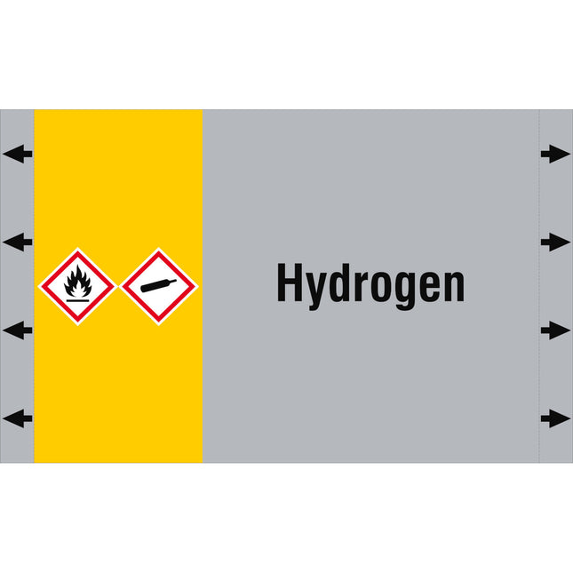 ISO 20560 Pipe Markers  Gas