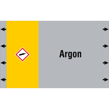 ISO 20560 Pipe Markers  Gas