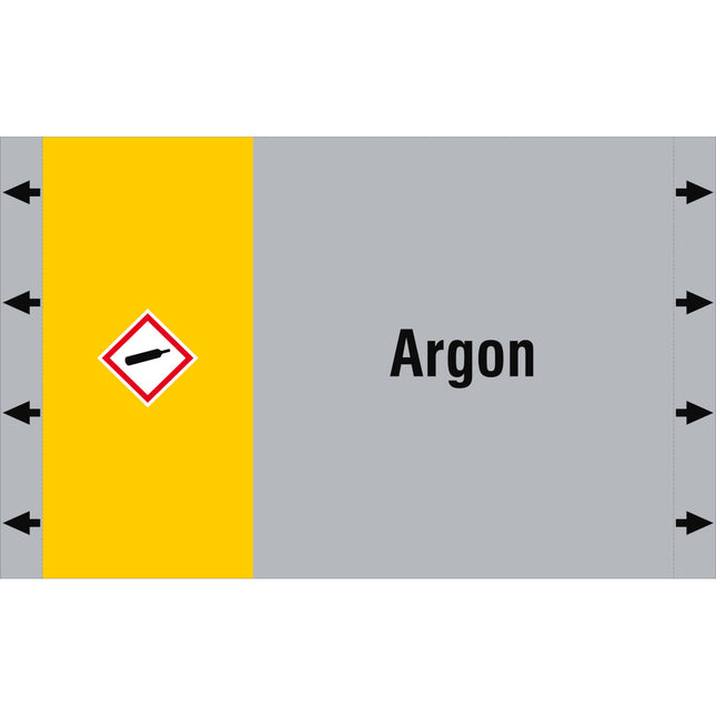 ISO 20560 Pipe Markers  Gas