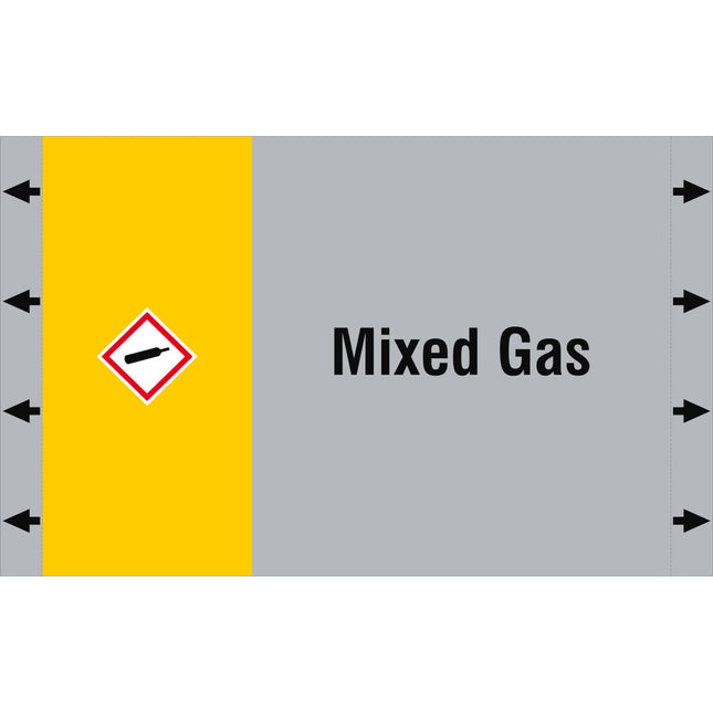 ISO 20560 Pipe Markers  Gas