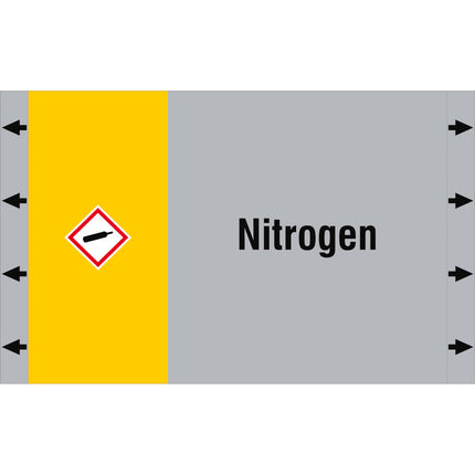 ISO 20560 Pipe Markers  Gas