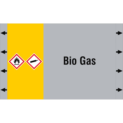 ISO 20560 Pipe Markers  Gas