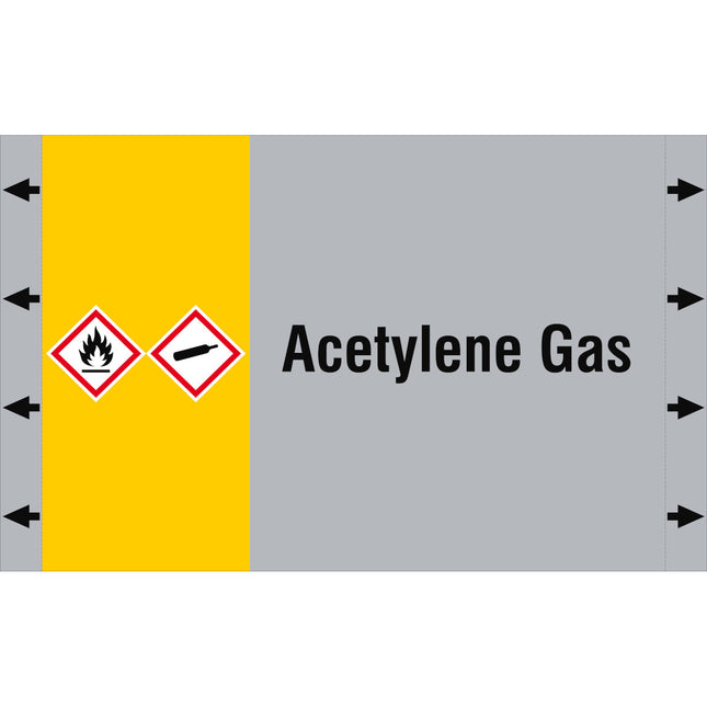 ISO 20560 Pipe Markers  Gas