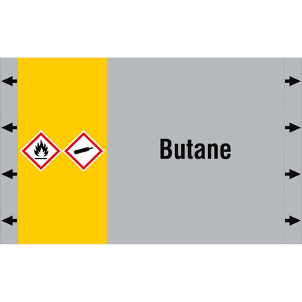 ISO 20560 Pipe Markers  Gas