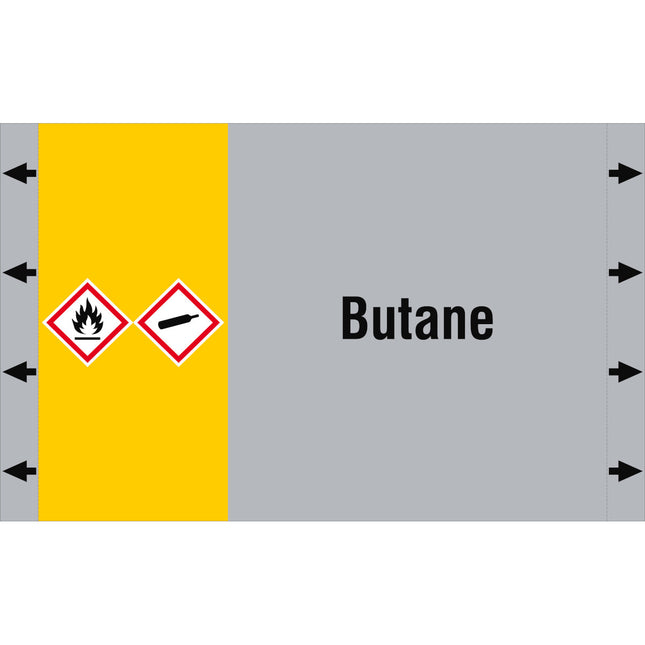 ISO 20560 Pipe Markers  Gas