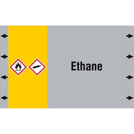 ISO 20560 Pipe Markers  Gas