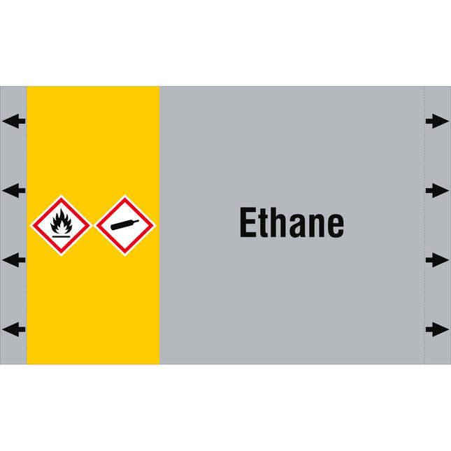 ISO 20560 Pipe Markers  Gas