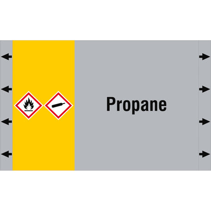 ISO 20560 Pipe Markers  Gas