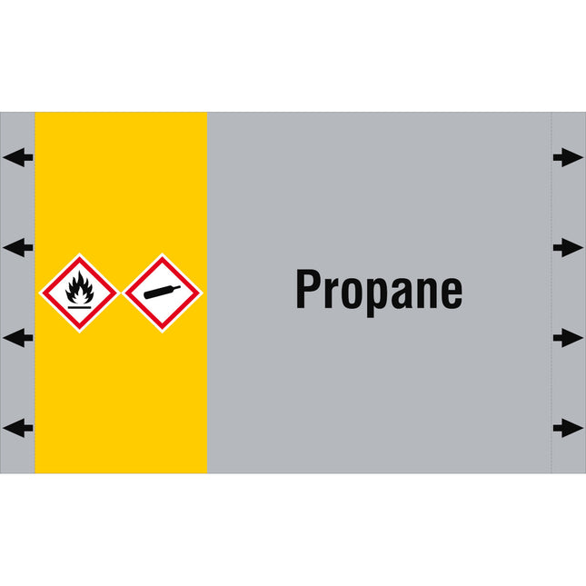 ISO 20560 Pipe Markers  Gas