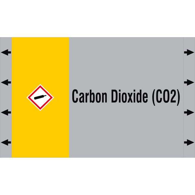 ISO 20560 Pipe Markers  Gas