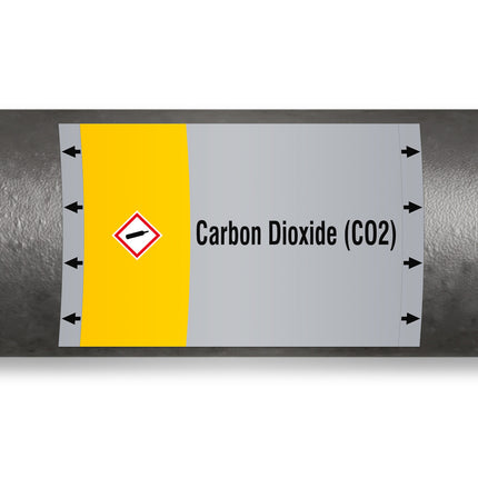 ISO 20560 Pipe Markers  Gas