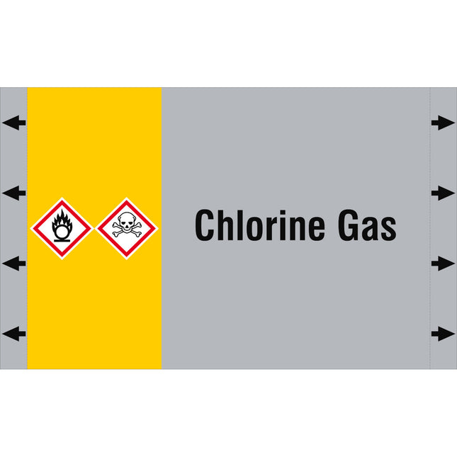 ISO 20560 Pipe Markers  Gas
