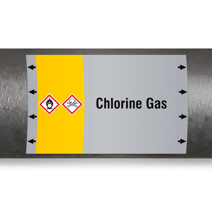 ISO 20560 Pipe Markers  Gas