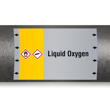 ISO 20560 Pipe Markers  Gas