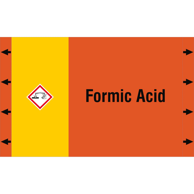 ISO 20560 Pipe Markers  Acids