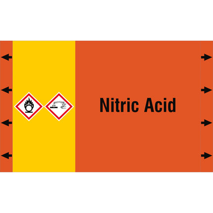 ISO 20560 Pipe Markers  Acids