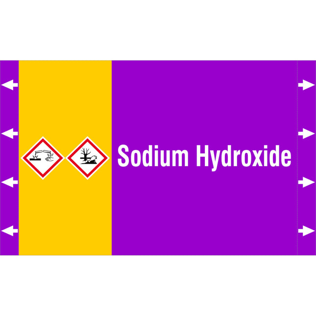 ISO 20560 Pipe Markers  Alkalis