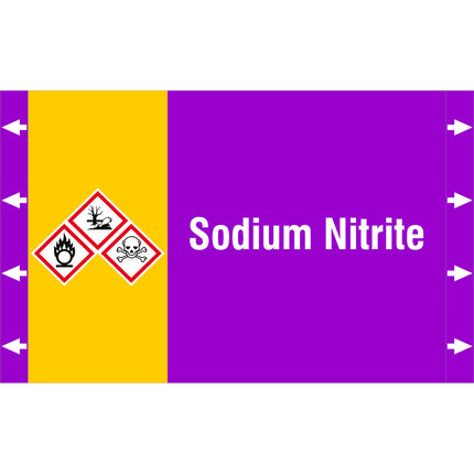 ISO 20560 Pipe Markers  Alkalis