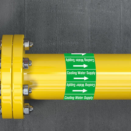 ISO 20560 Pipe Markers  Water