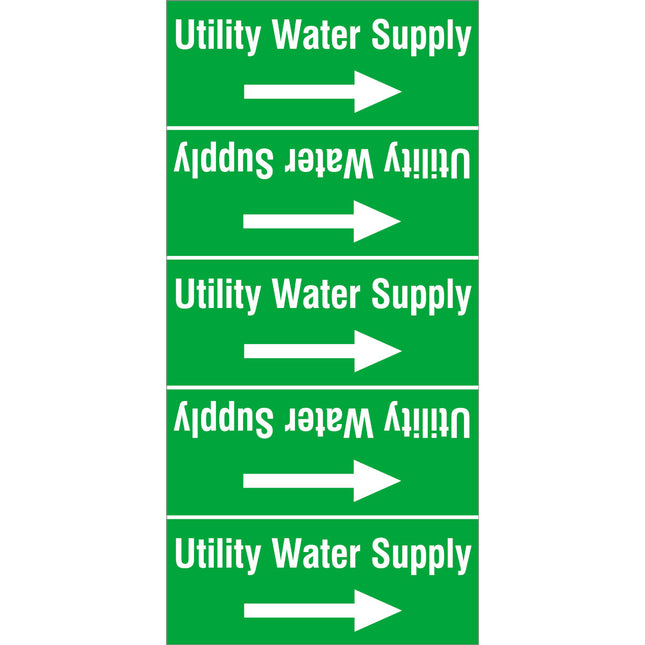 ISO 20560 Pipe Markers  Water