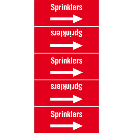 ISO 20560 Pipe Markers  Fire Fighting