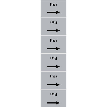 ISO 20560 Pipe Markers  Steam