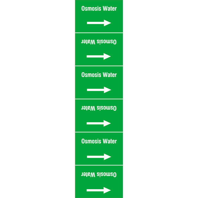 ISO 20560 Pipe Markers  Water