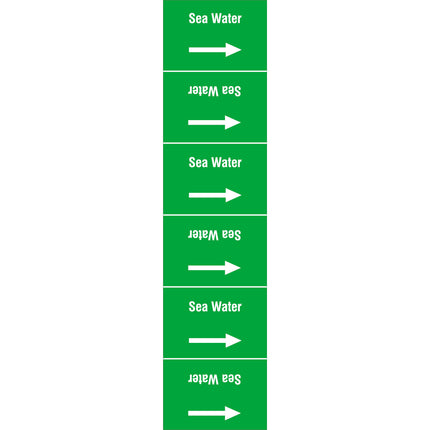 ISO 20560 Pipe Markers  Water