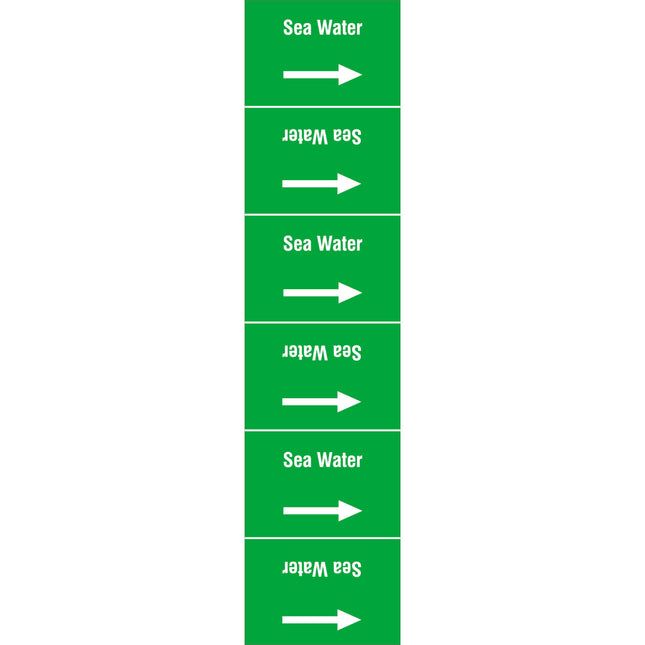 ISO 20560 Pipe Markers  Water