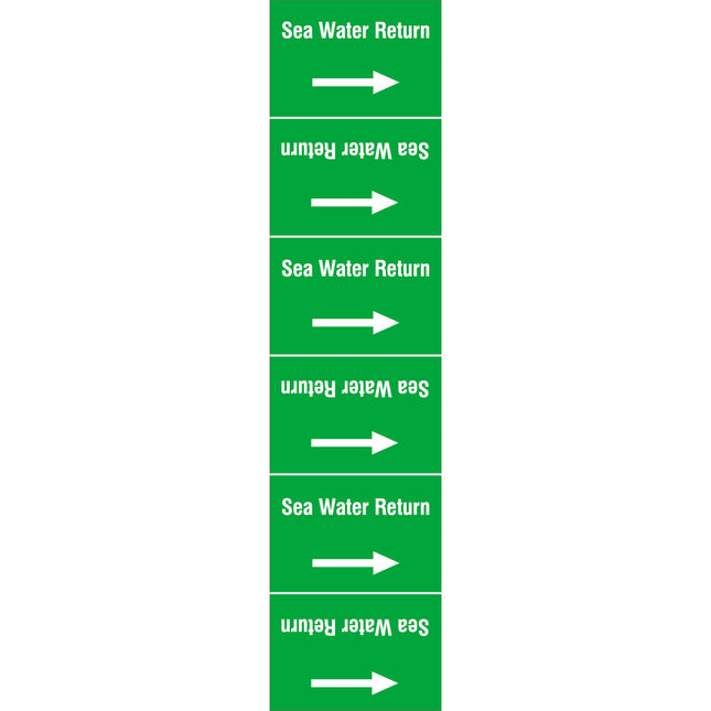 ISO 20560 Pipe Markers  Water