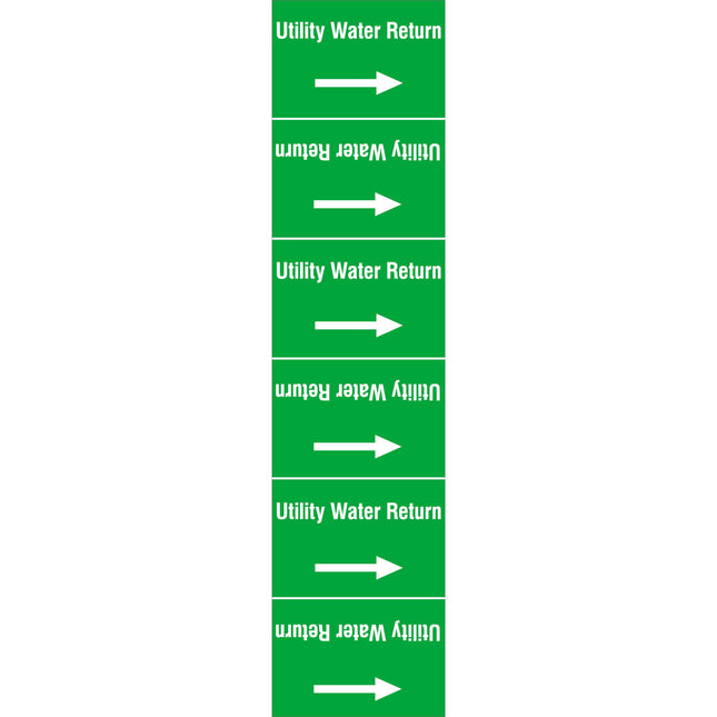 ISO 20560 Pipe Markers  Water