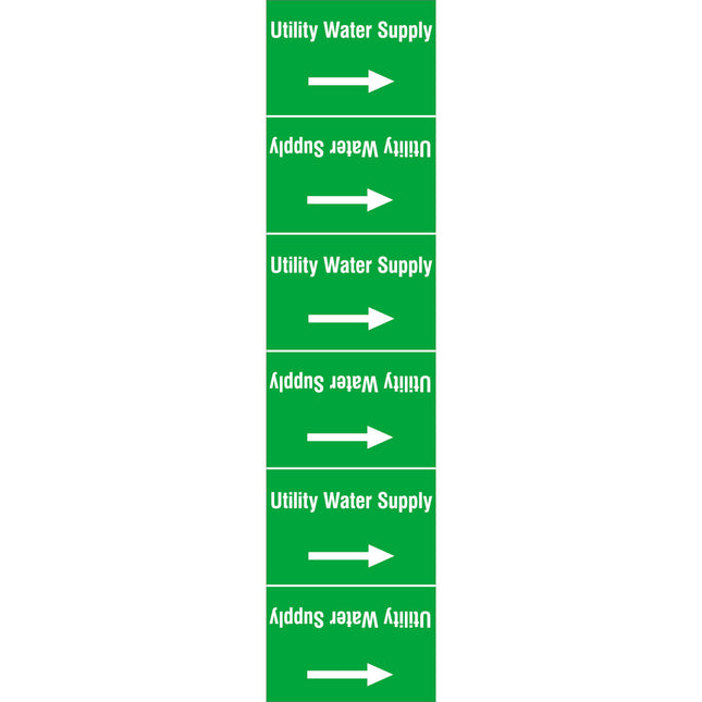 ISO 20560 Pipe Markers  Water