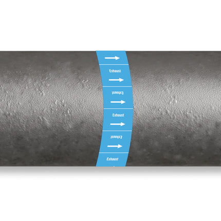 ISO 20560 Pipe Markers  Air